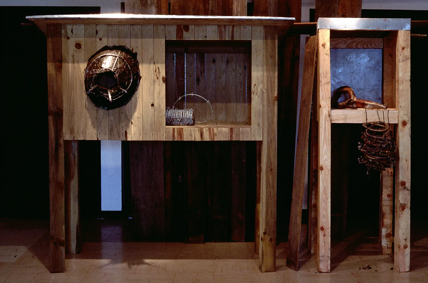 Exposition "Comte / Doucet", Bardos, 1997