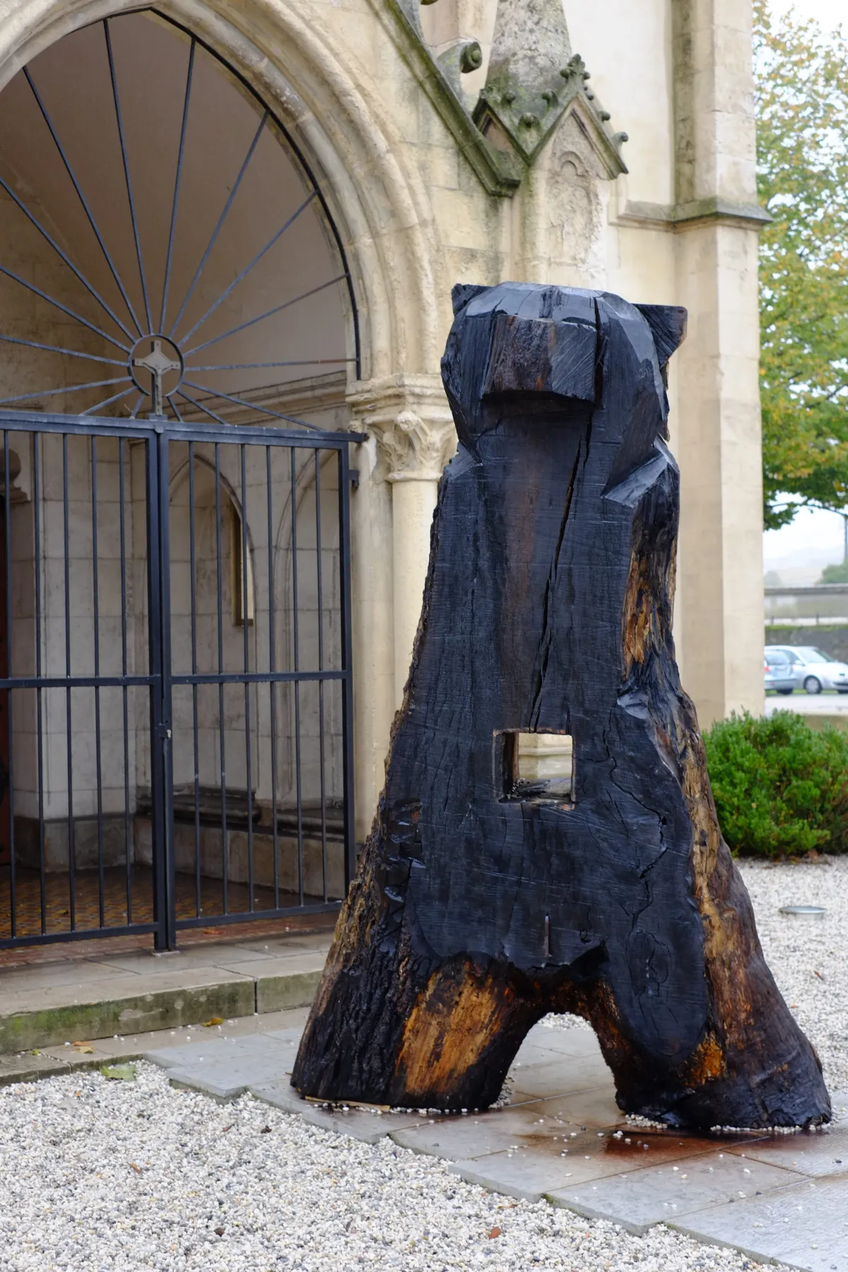 "Topographic 3, le mystère des forêts", 2013, Eglise des Forges, Tarnos (curator François Lousteau la Maison).