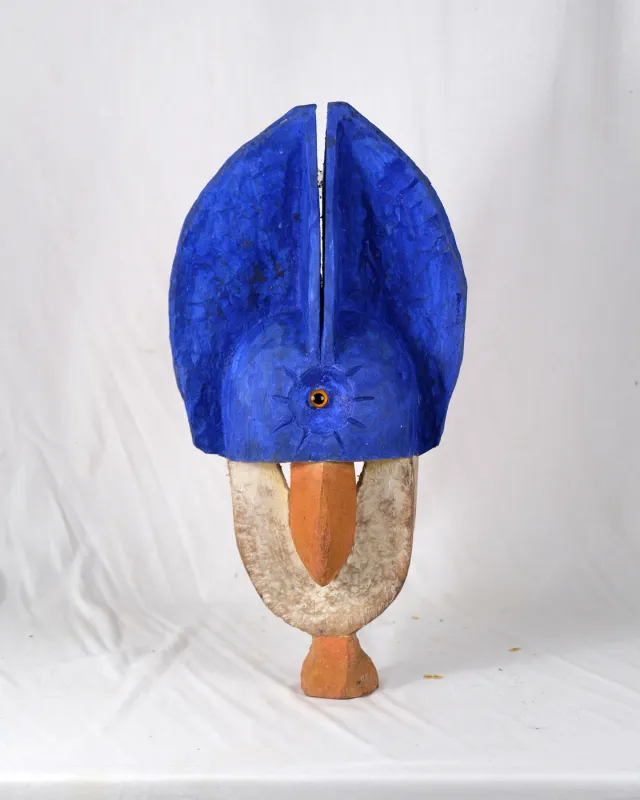 Masque bleu