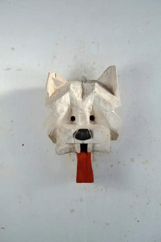 Masque de chien Westie